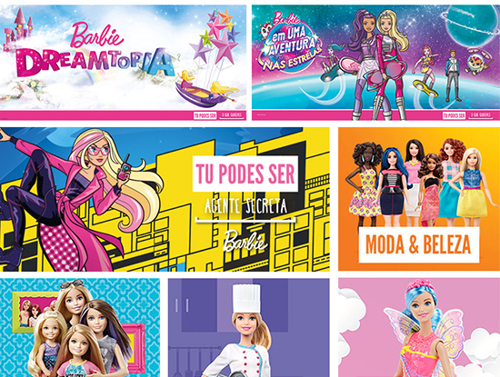 Barbie loja Continente On-line