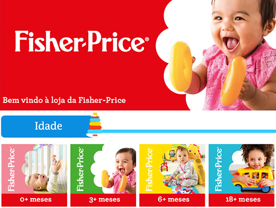 Fisher-Price loja Continente On-line