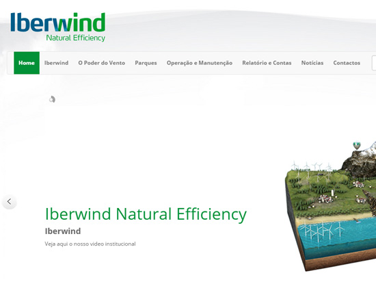 Iberwind - Natural Efficiency Website