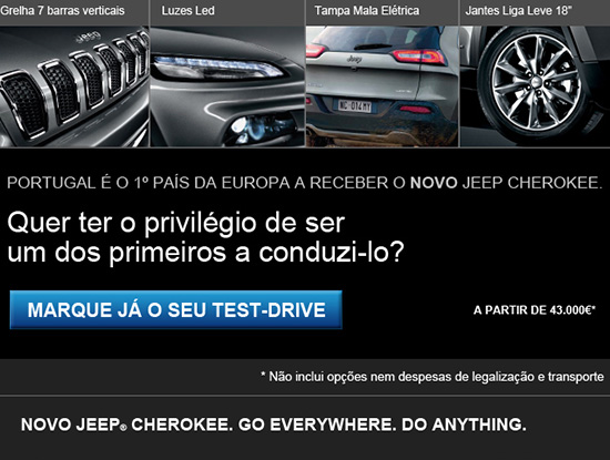 Jeep Email Marketing