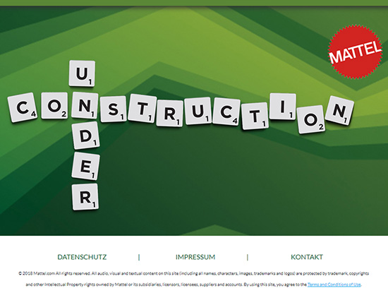 Mattel - Buchstaben YOLO Website