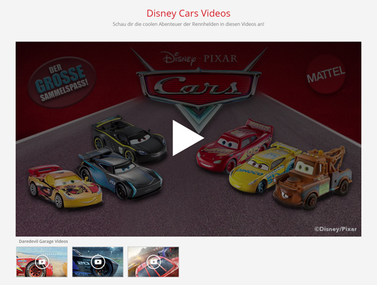 Disney Cars Poster